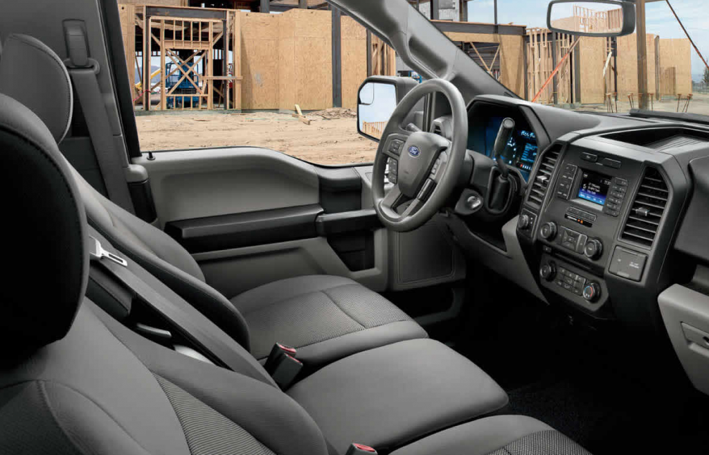 Ford f-150 interior